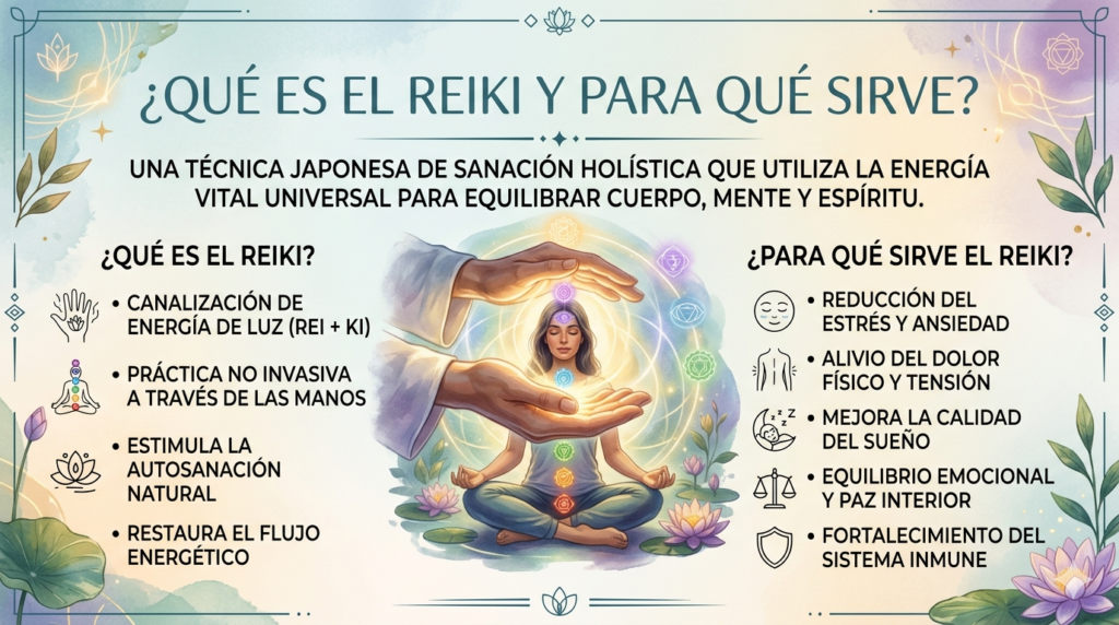 ¿Qué es el reiki y para qué sirve?